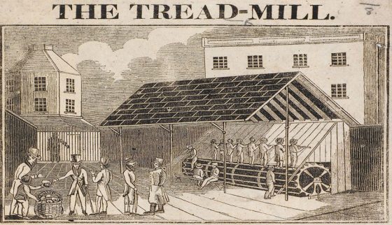 The First Treadmill Was Invented in 1818 & Used For Punishment - TreadmillGiant