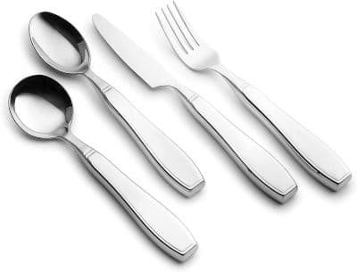 Weighted adaptive utensils set